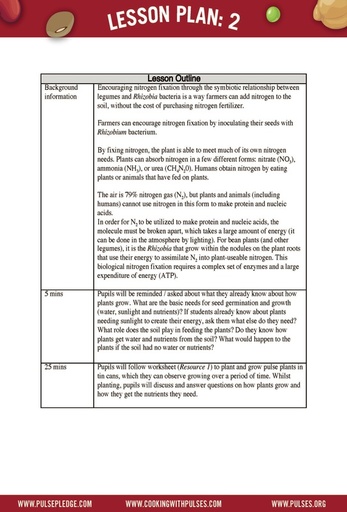Pulse Curriculum Lesson 2 – Grade 3 page 2