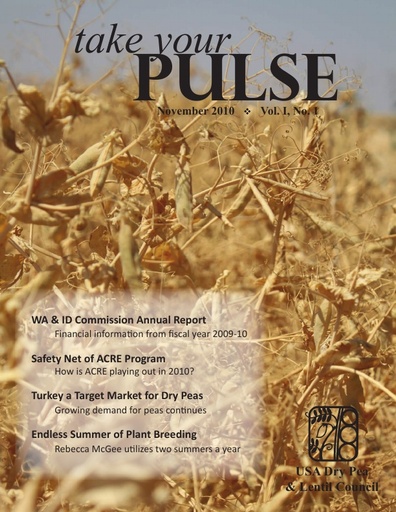 Take Your Pulse – Vol 1 No 1 – November 2010