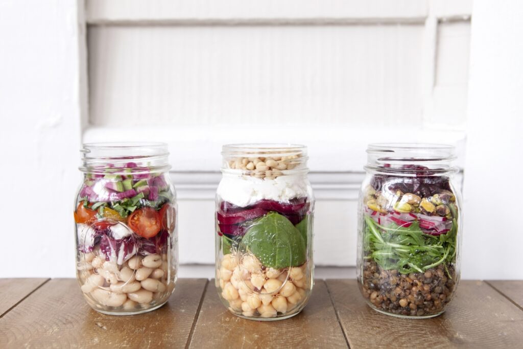 3 Mason Jar Salads