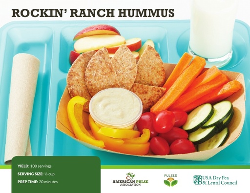 Rockin’ Ranch Hummus