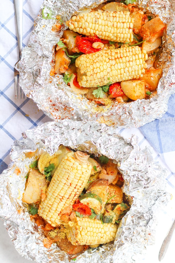 Summer Vegetable Foil Packs