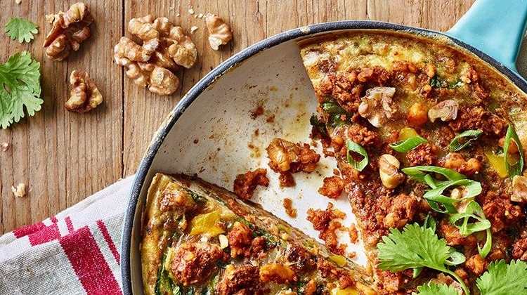 California Walnut Chorizo Fittata