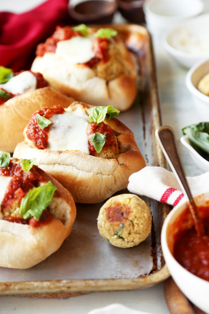 Chickpea “Meatball” Subs