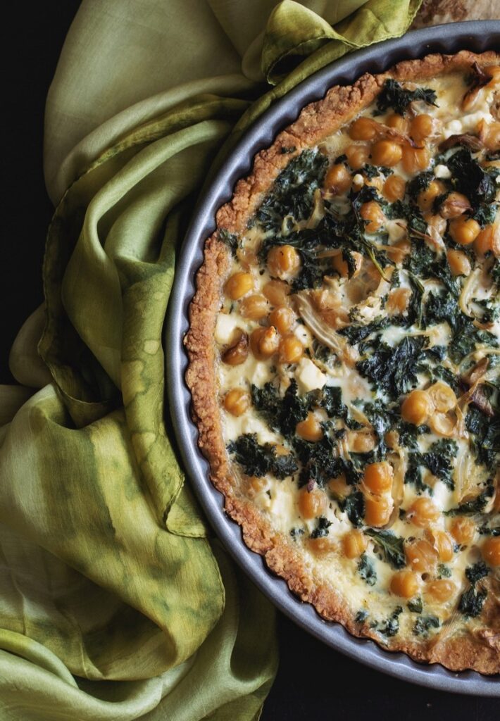 Chickpea Quiche