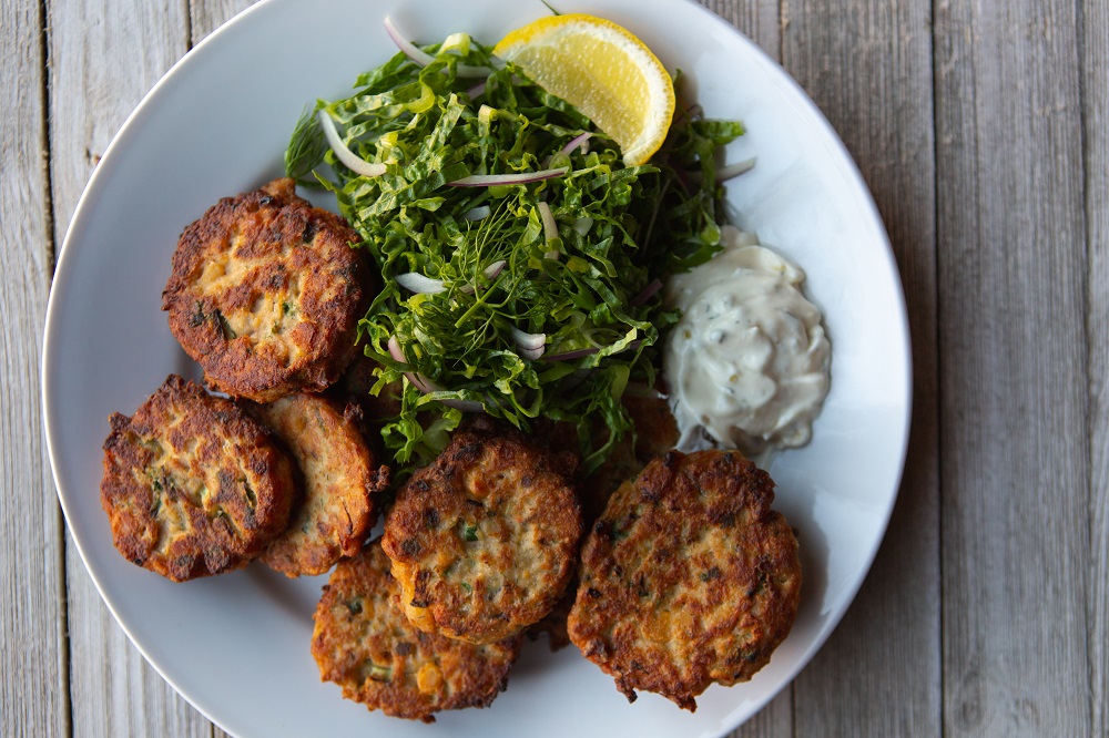 Chickpea & Tuna Fritters
