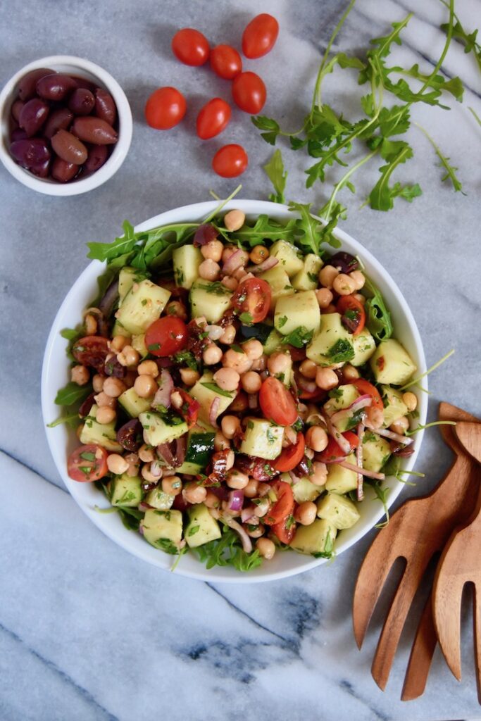 Greek Chickpea Salad