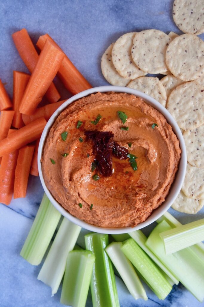Sun-Dried Tomato Hummus