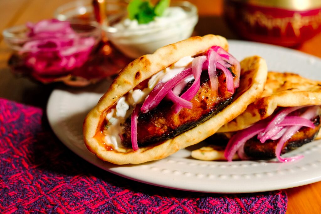 Chicken Tikka Masala Burger