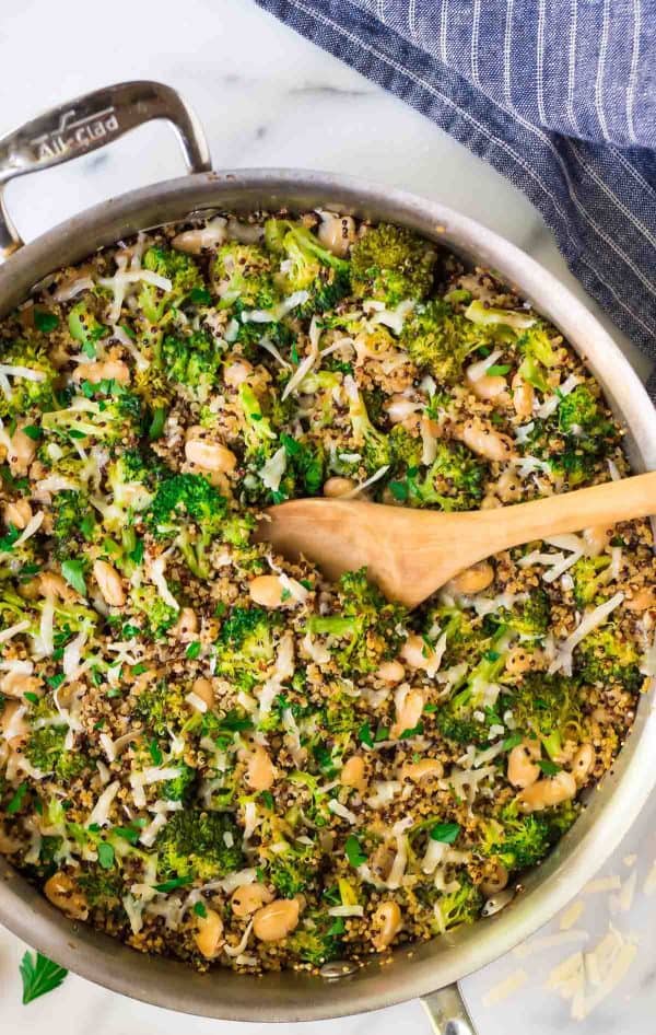 Broccoli Quinoa Skillet