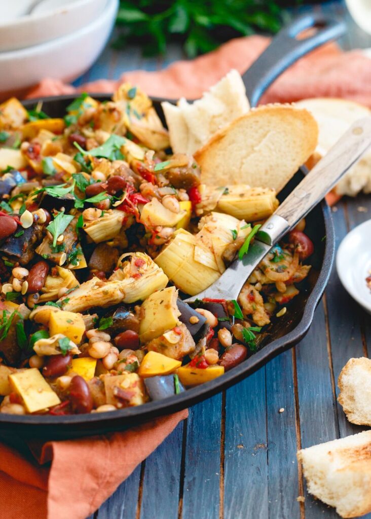 Vegetable Bean Skillet