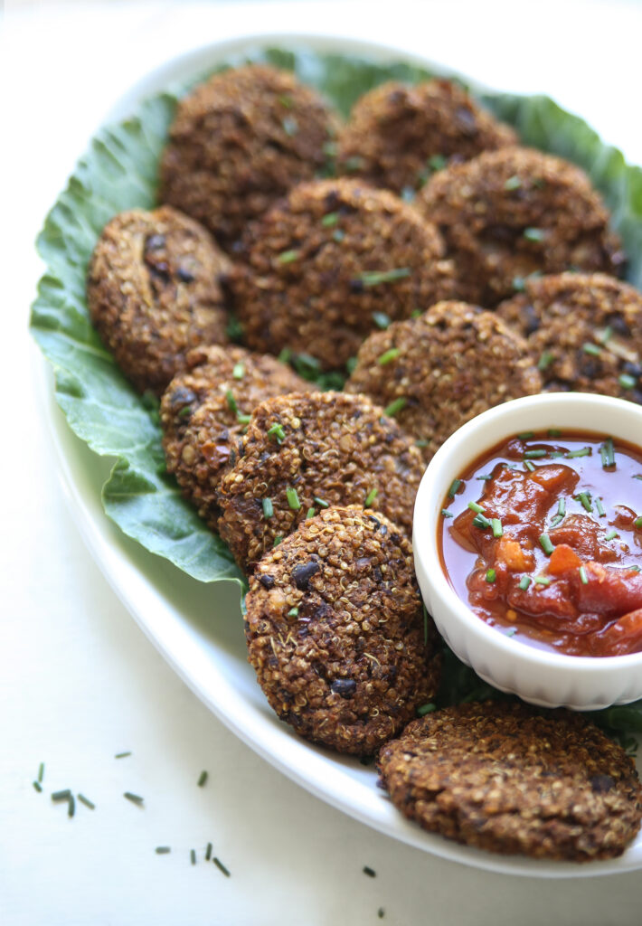 Quinoa Black Bean Burgers