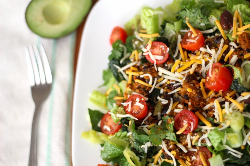 Kale Taco Salad