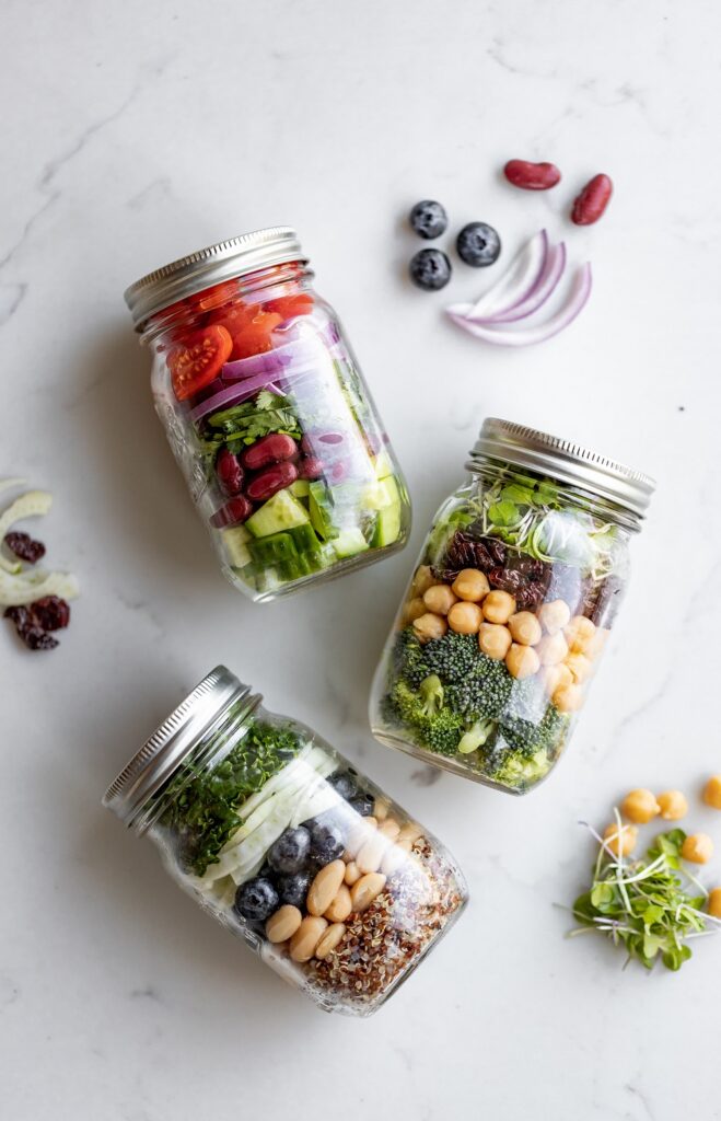 Mason-Jar Salads, 3-Ways!