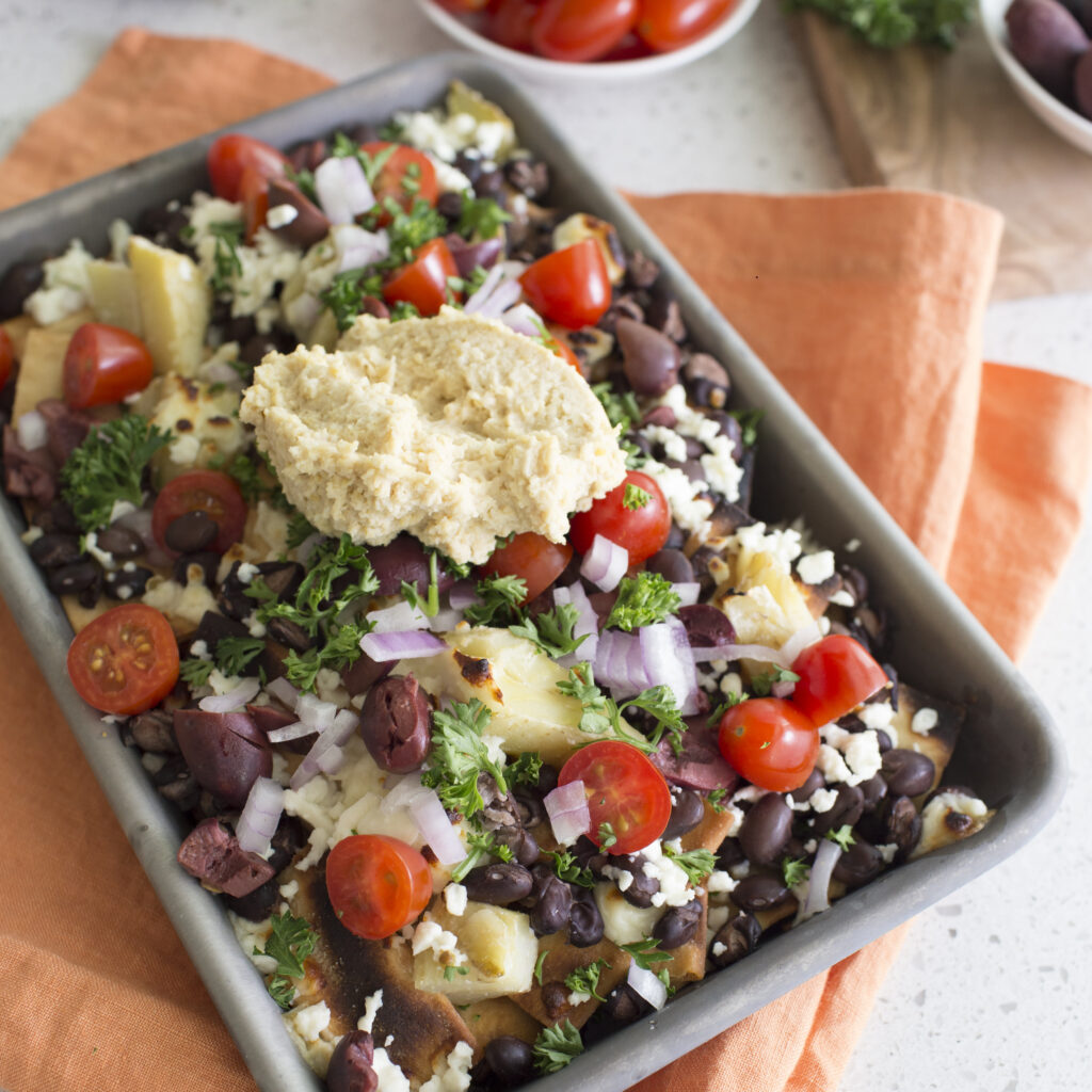 Mediterranean Nachos