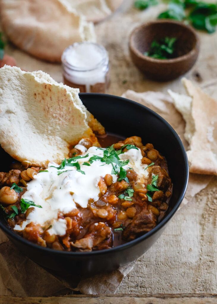 Moroccan Lamb Lentil Stew