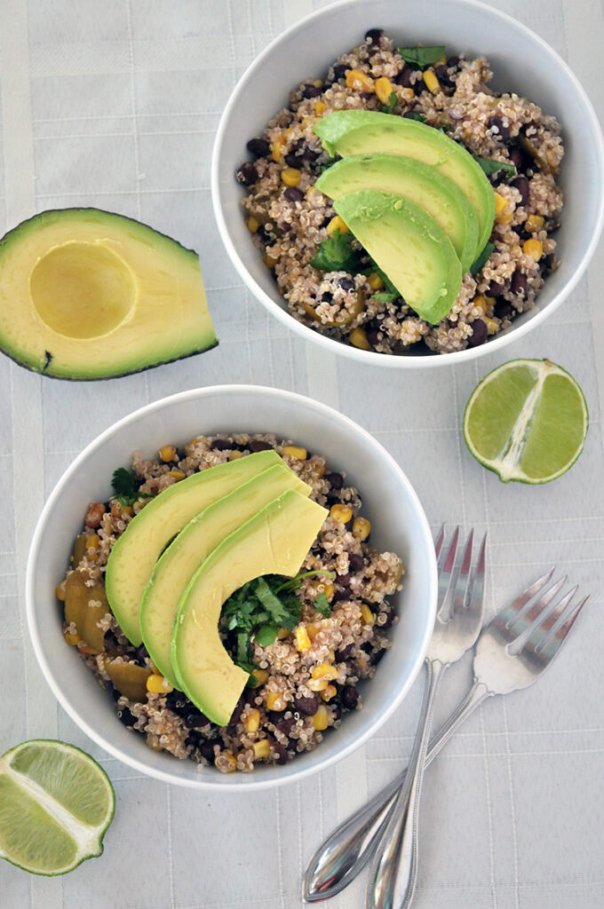 Easy Black Bean Mexican Quinoa