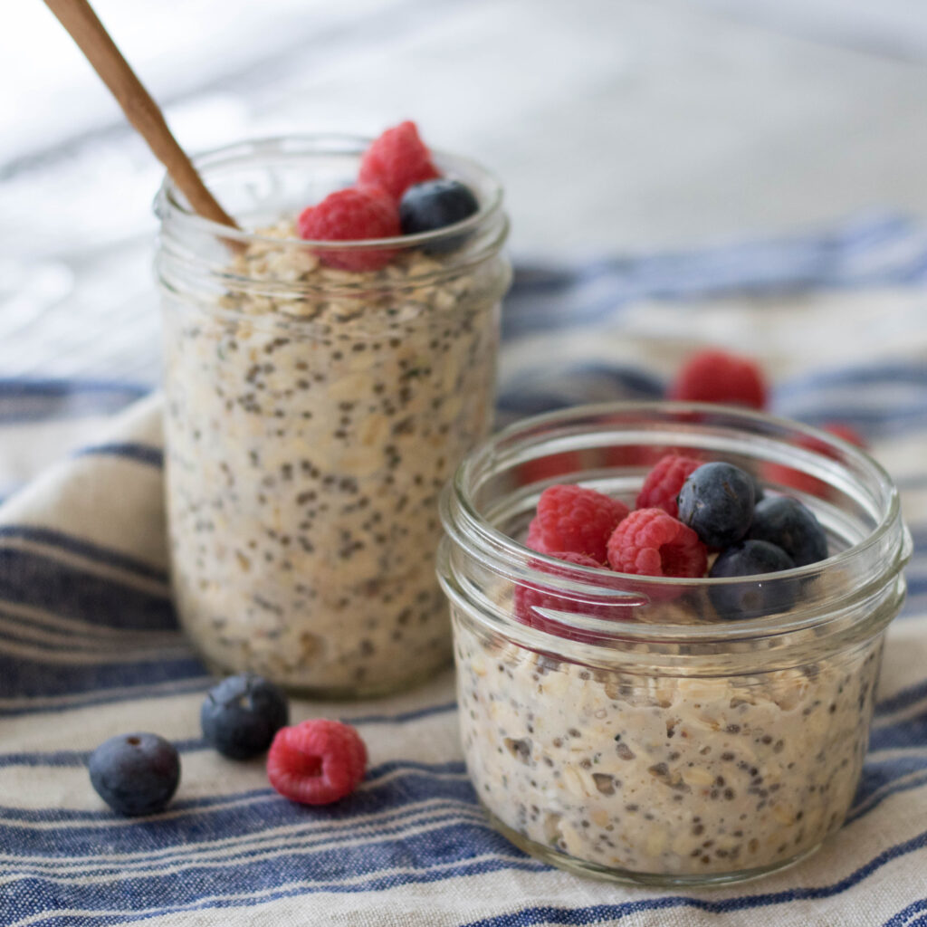Pea Protein Overnight Oats