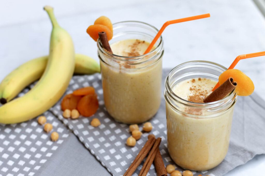 Apricot Chickpea Smoothie