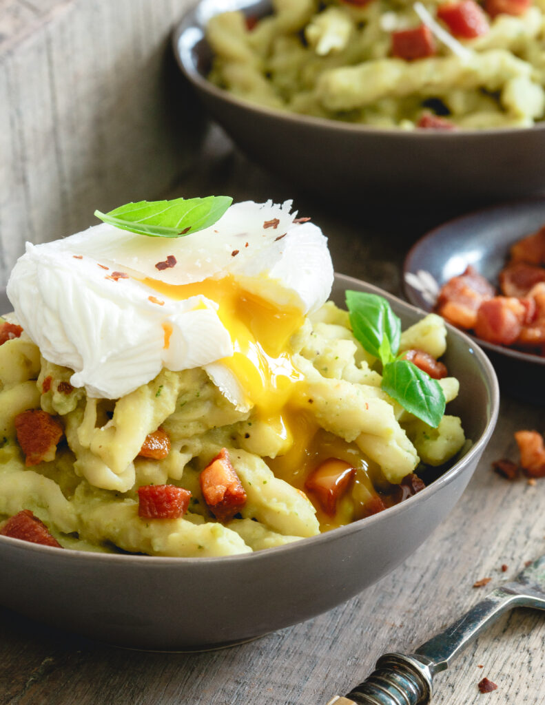 Split Pea Pesto Pasta