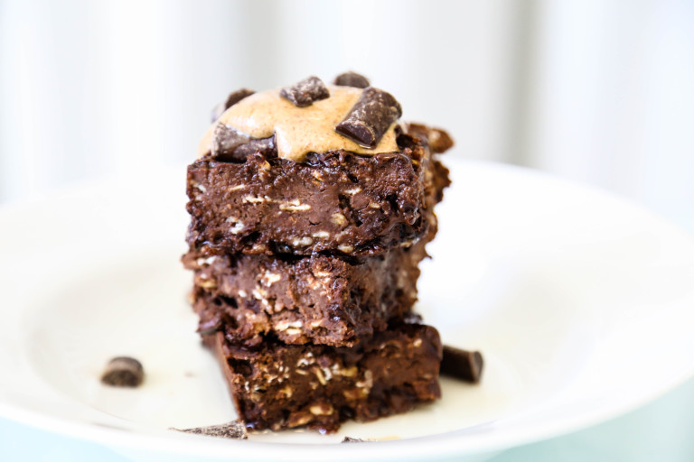 Black Bean Chocolate Chunk Brownies