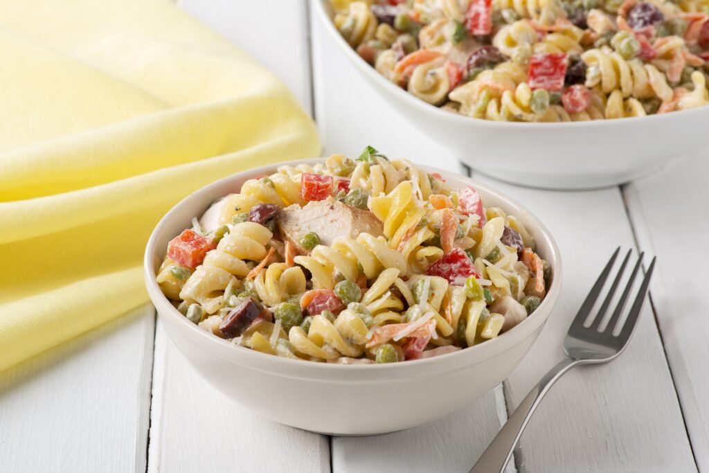 Turkey, Rotini and Split Pea Salad