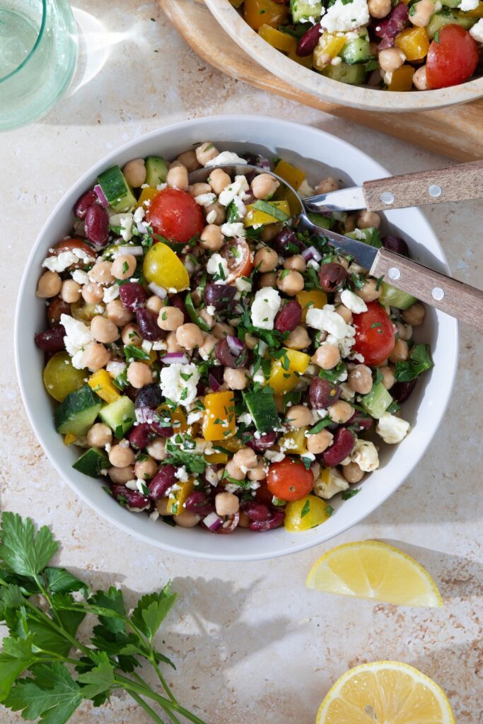 Mediterranean Bean Salad