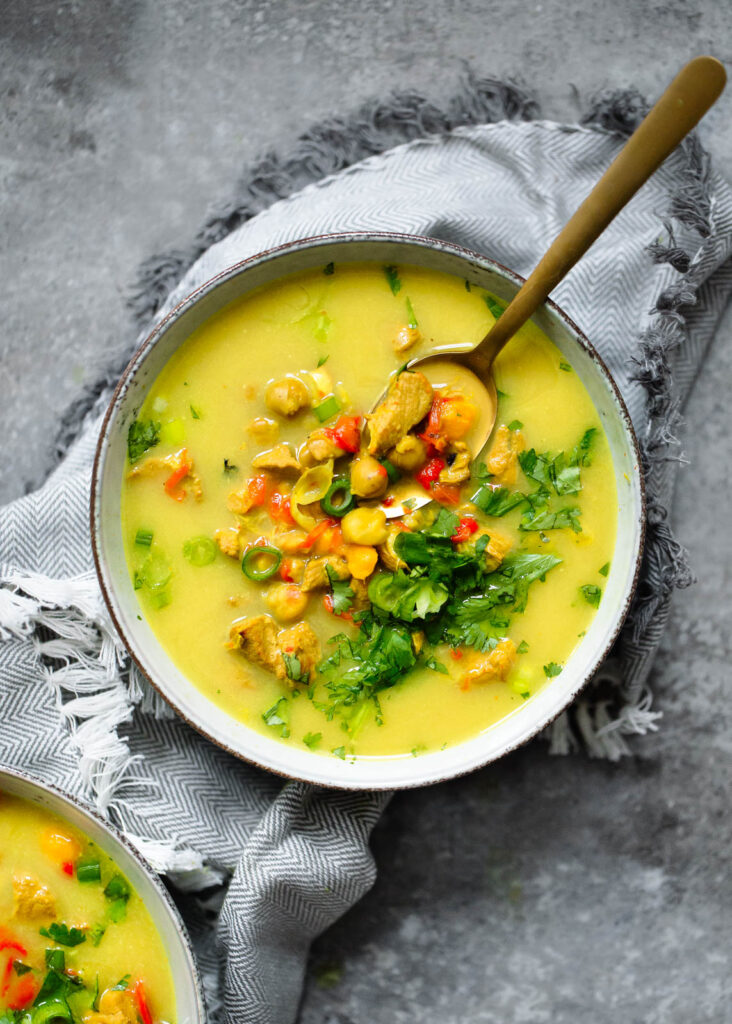 Golden Turmeric Chicken Soup