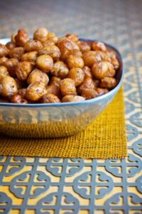 Za'atar Spiced Crispy Chickpeas