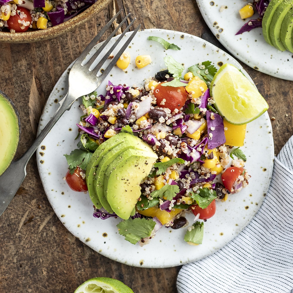 Black Bean Quinoa Salad