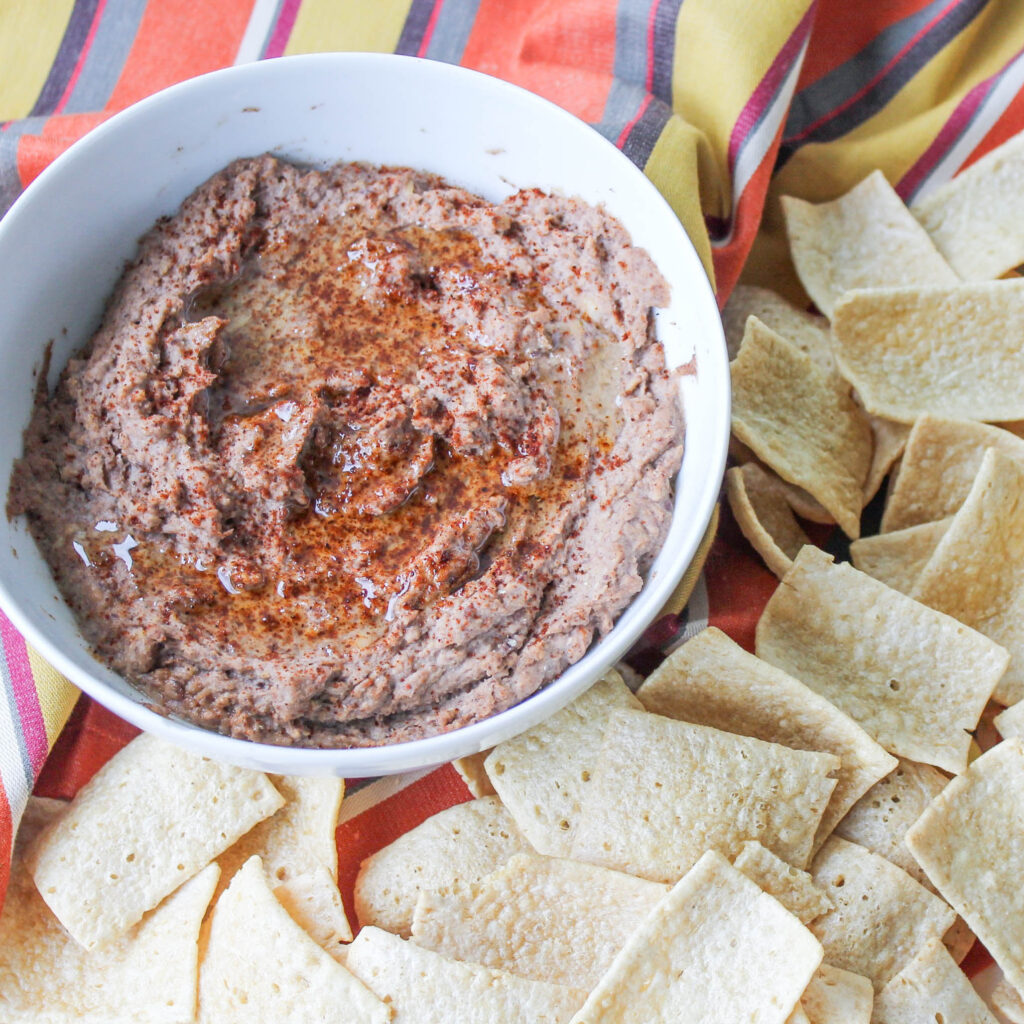 Spicy Black Bean Hummus