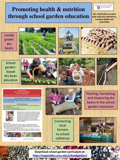 Beans in the School Garden Project Flyer Final7
