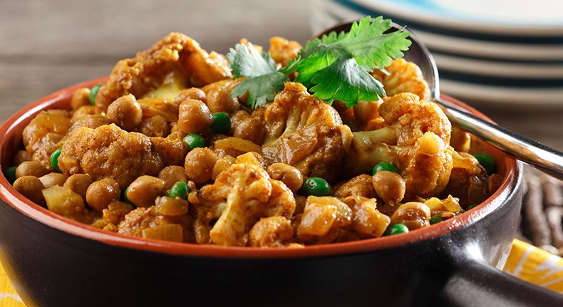 Chickpea and Cauliflower Curry