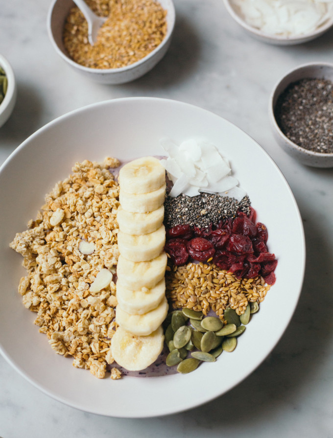 Berry Chickpea Smoothie Bowl