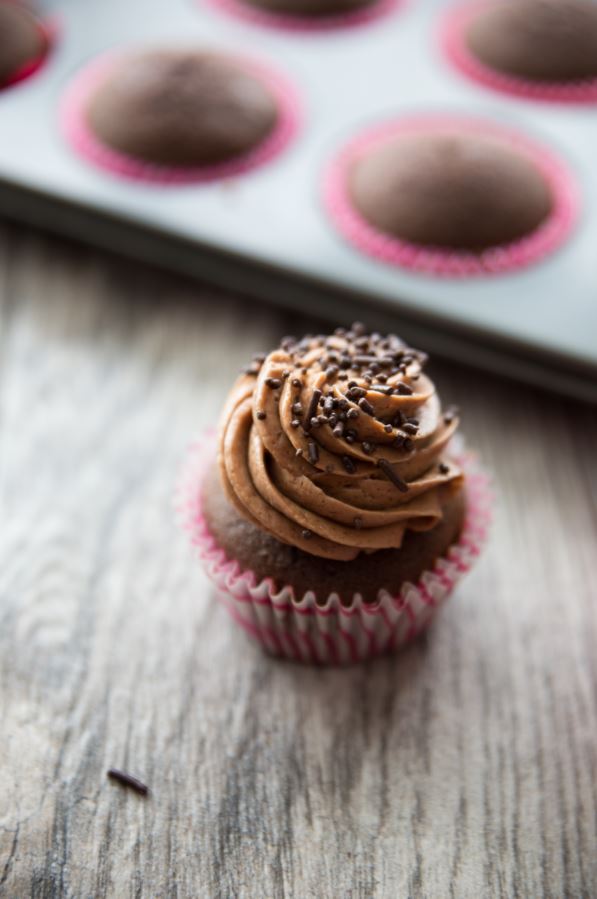 Cocoa Lentil Cupcakes