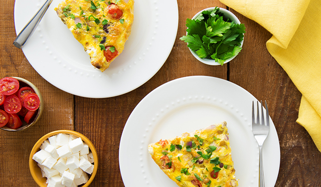 Greek Lentil Frittata