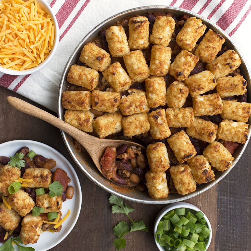 Three Bean Chili Hot Dish