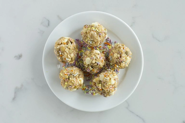 Birthday Cake Energy Bites