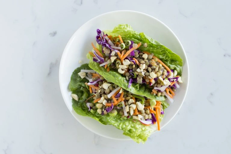 Thai Peanut Lettuce Wraps