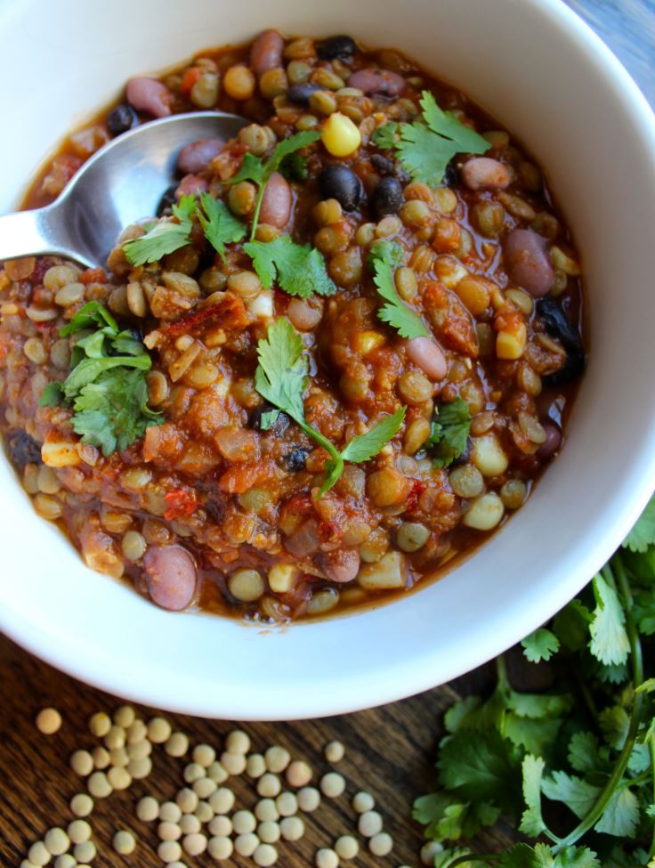 Lentil Taco Soup