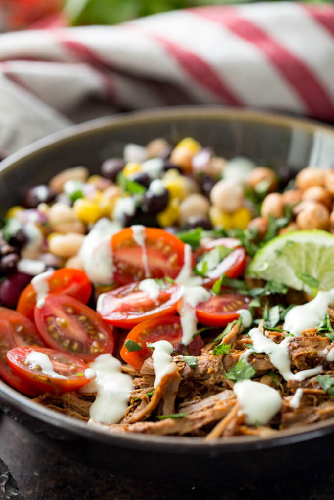 Pulled Pork Pulse Protein Bowl