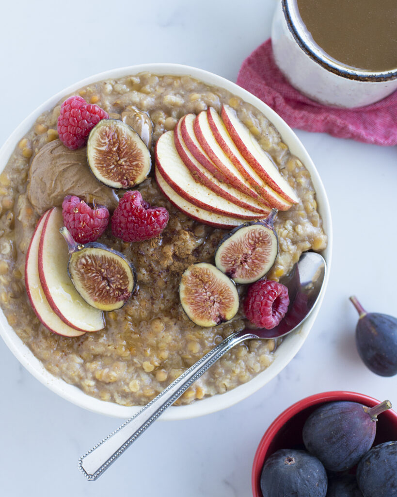 Red Lentil Power Porridge