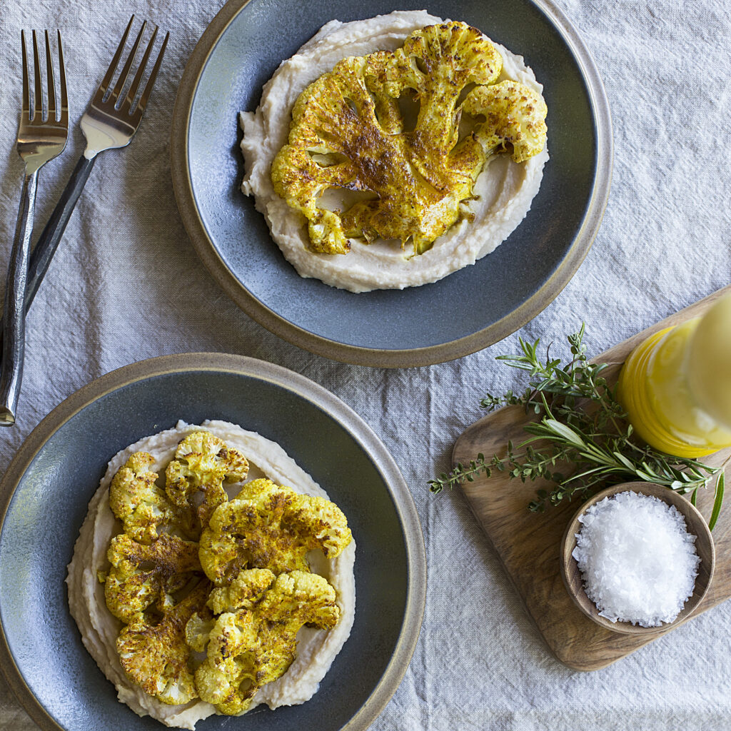 Curry Roasted Cauliflower