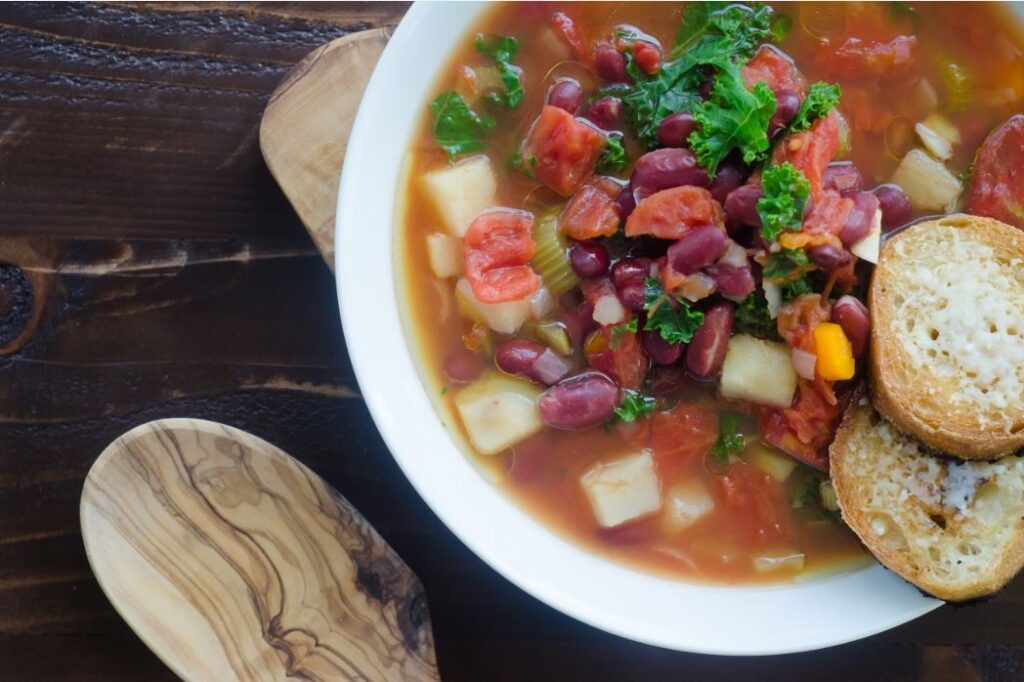 Simplest Bean and Vegetable Soup