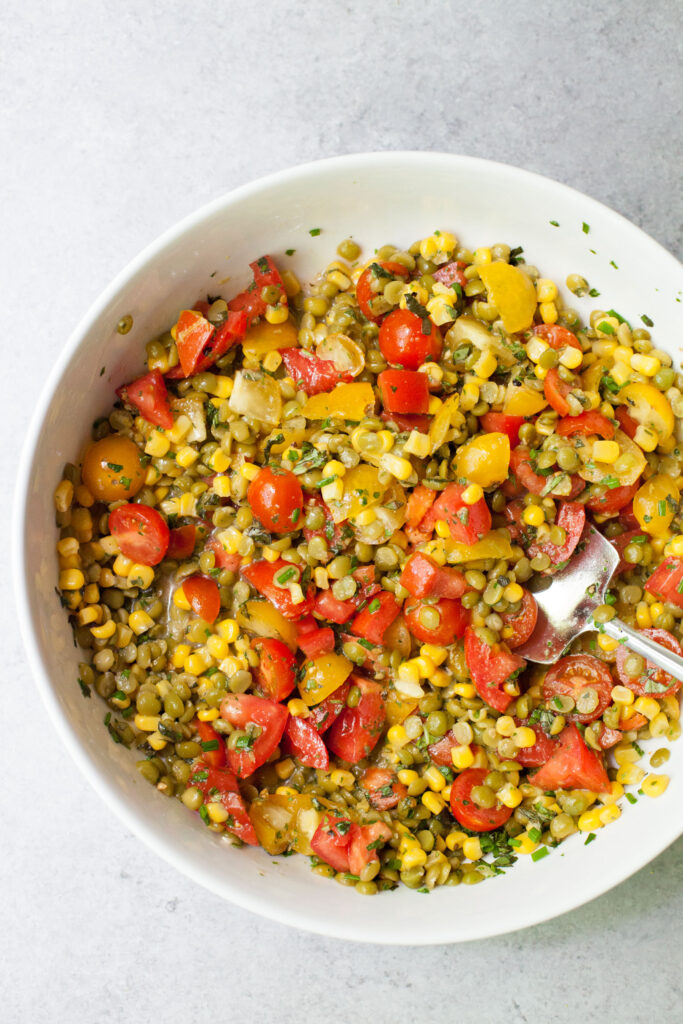 Summer Split Pea Salad