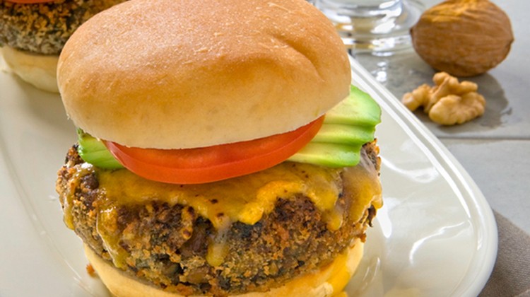 Walnut Lentil Burgers