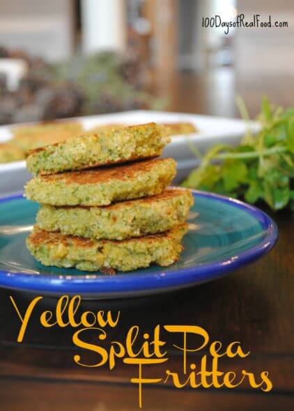 Yellow Split Pea Fritters