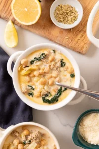 Zuppa Toscana with Chickpeas