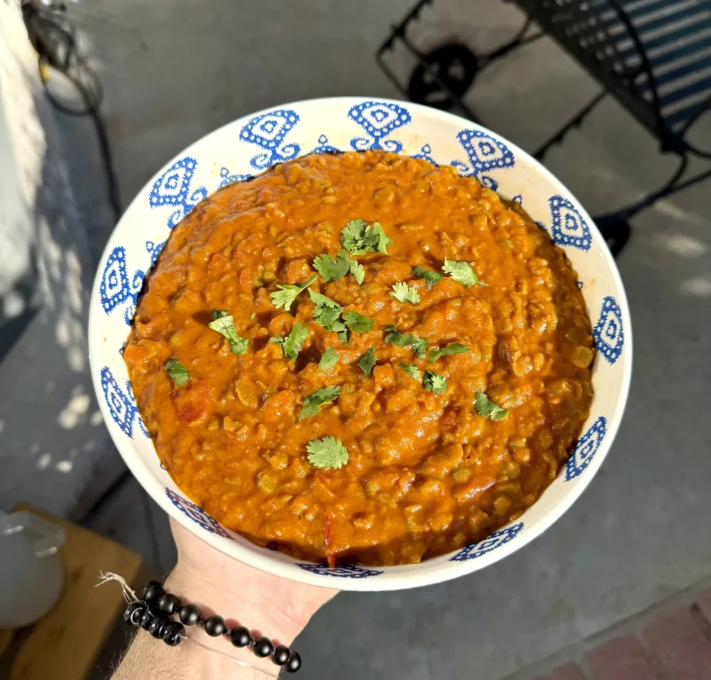 Split Pea Curry Soup