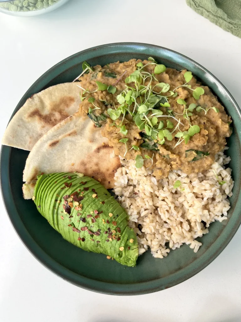 Creamy Yellow Split Pea Curry